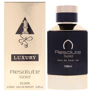 Luxury Collection - Resolute Gold Elixir by Khalis for Men - 3.4 oz EDP Spray